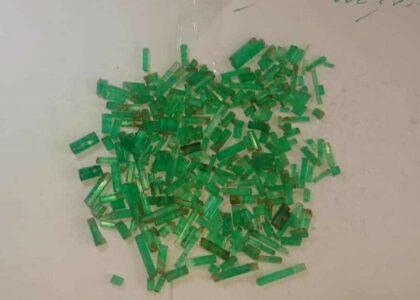 در چهل‌ودومین دور مزایده ۲۲۳۵ قیراط زمرد پنجشیر به‌فروش رسید