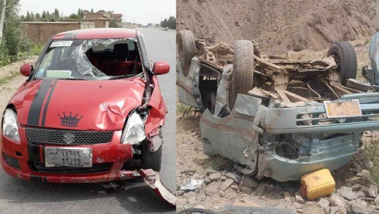 پروان او پنجشېر کې ترافیکي پېښې؛ څلور کسان مړه او نهه نور ټپیان شوي