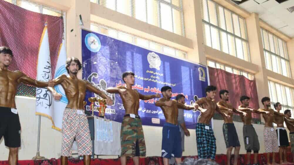 پانزدهمین دور مسابقات تیم منتخب پرورش اندام در ولایت پروان برگزار شد