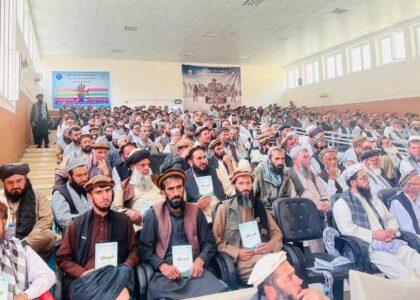 برگزاری گردهمایی مردمی در پنجشیر با تاکید بر اتحاد و همبستگی میان مردم جامعه