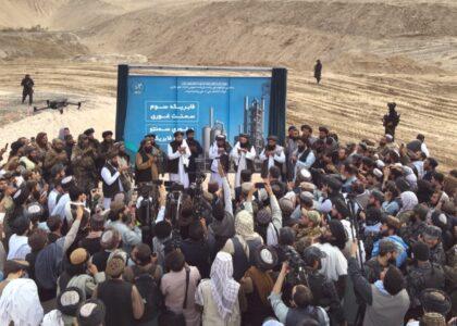 Baghlan’s 3rd Ghori cement factory construction kicks off