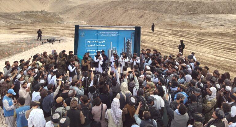 Baghlan’s 3rd Ghori cement factory construction kicks off