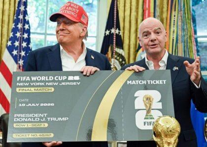 ټرمپ: د ۲۰۲۶ کال د فوټبال نړۍوال جام پچه‌اچونه به ډسمبر کې په واشنګټن کې ترسره شي