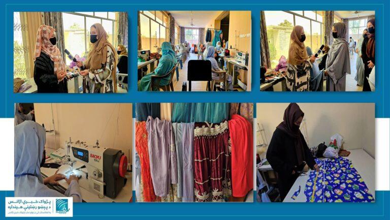 د پژواک راپور جوزجان کې د ښځو له یوې خیاطۍ د ملاتړ لامل شو
