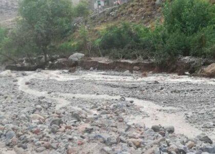 Flash floods cause financial losses in Parwan