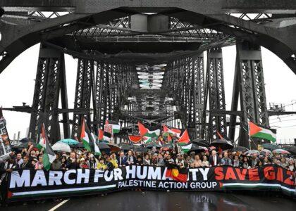 بحران انسانی در غزه؛ هزاران تن در کشورهای مختلف در حمایت از فلسطین تظاهرات کردند