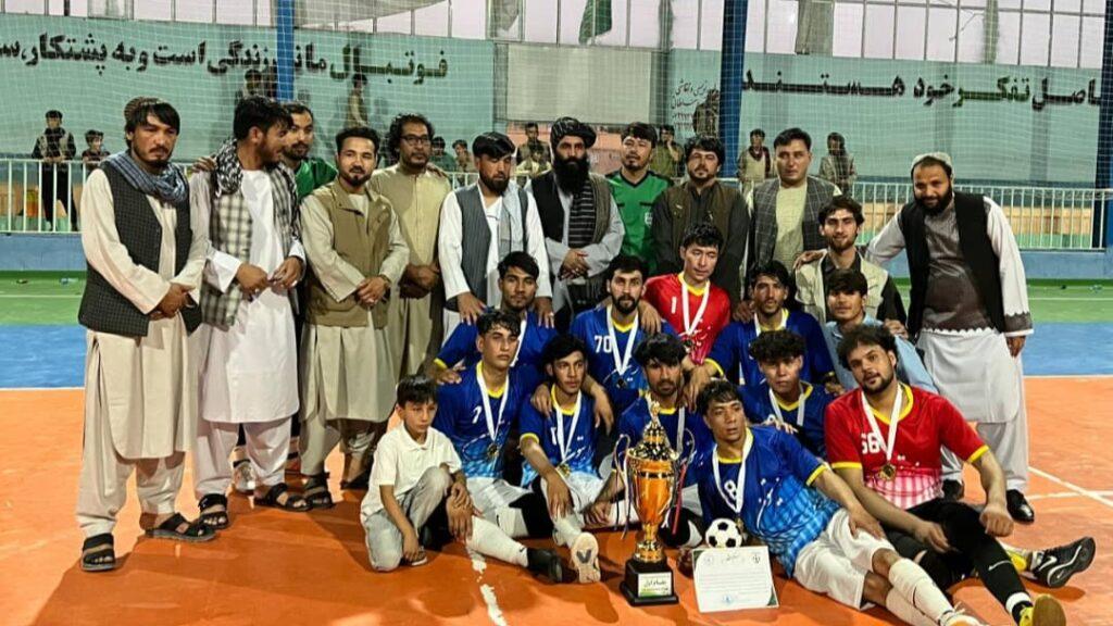 غزني کې د ۳۲ لوبډلو ترمنځ د فوټسال سیالۍ پای ته ورسېدې