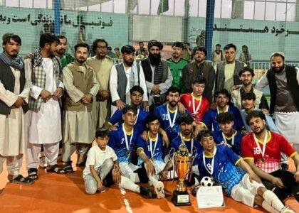 Iftikhar Zaitoon team wins Ghazni futsal tournament