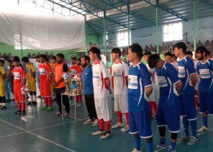 رقابت‌های فوتسال به اشتراک شش تیم برتر در غزنی آغاز شد