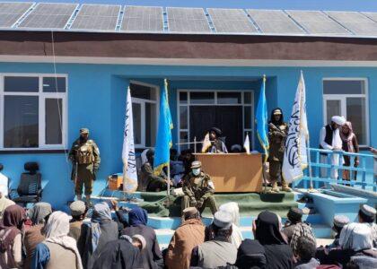 تعمیر سه مکاتب در اجرستان غزنی ساخته شد