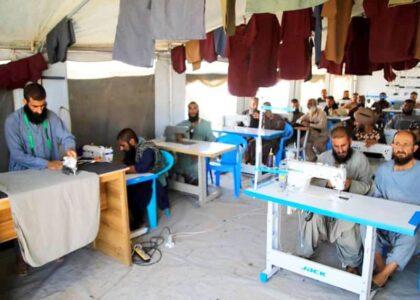 برای ۵۰۰ فرد معتاد به مواد مخدر در هرات زمینۀ آموزش فن و حرفه فراهم شد