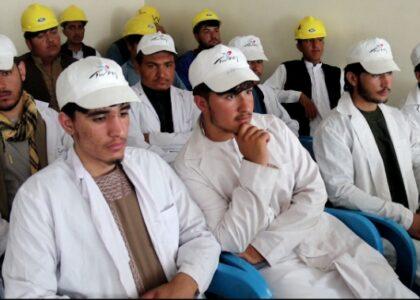 126 complete vocational training courses in Logar