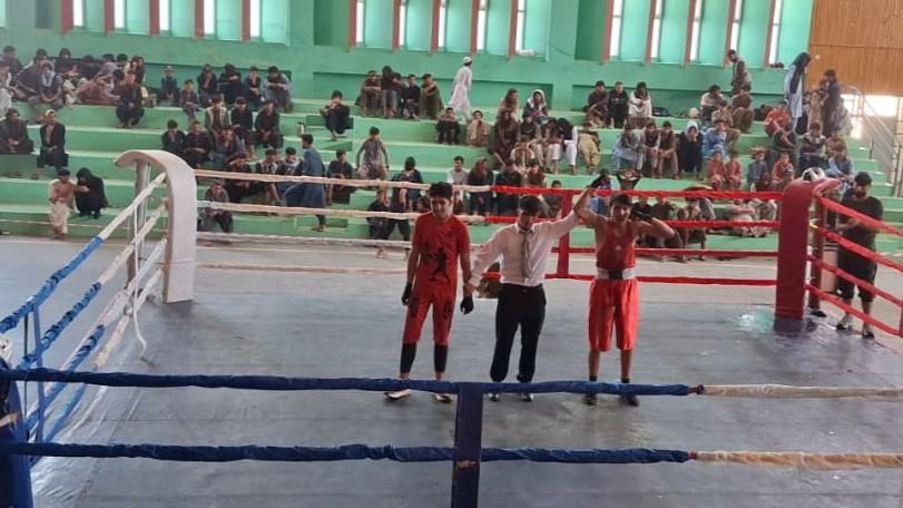 مسابقات یک‌روزۀ مشت‌زنی میان ۶۵ ورزشکار در لوگر برگزار شد