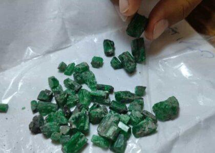 در نهمین دور مزایدۀ امسال ۲۵۳۹ قیراط زمرد پنجشیر به‌فروش رسید