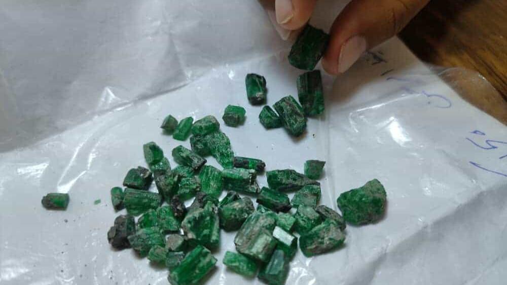 Panjsher: 2,539 carats of emeralds sold for $347,850