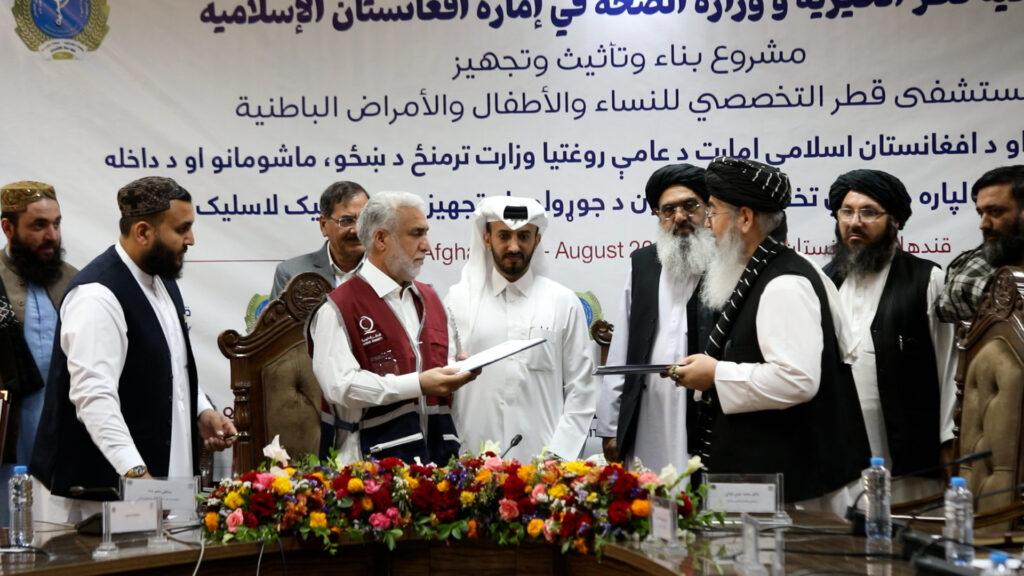 به کمک مالی قطر یک شفاخانهٔ ۴۰۰ بستر در کندهار اعمار می‌گردد