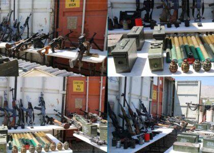 Weapons, ammunition depot seized in Parwan