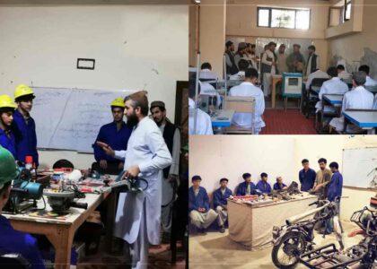 برای ده‌ها جوان در سمنگان زمینۀ آموزش‌های حرفه‌ای فراهم شد