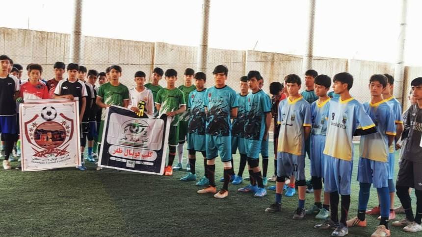 سمنګان کې د ۱۴ کلنو د فوټبال لیګ پیل شو