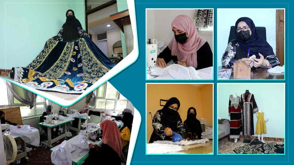 زنی با یک ماشین خیاطی و یک رویا؛ چگونه شکریه برای دختران در کابل کارگاه امید ساخت