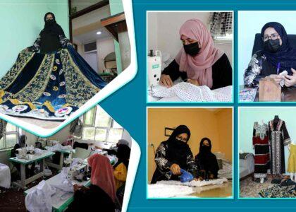 زنی با یک ماشین خیاطی و یک رویا؛ چگونه شکریه برای دختران در کابل کارگاه امید ساخت