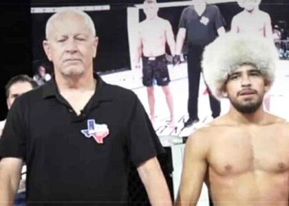 جوجیتسوکار افغان حریف امریکایی‌اش را شکست داد