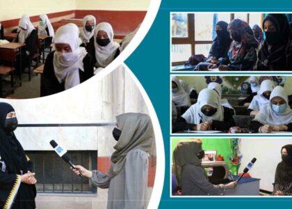 Girls’ Call for the Reopening of Schools and Universities