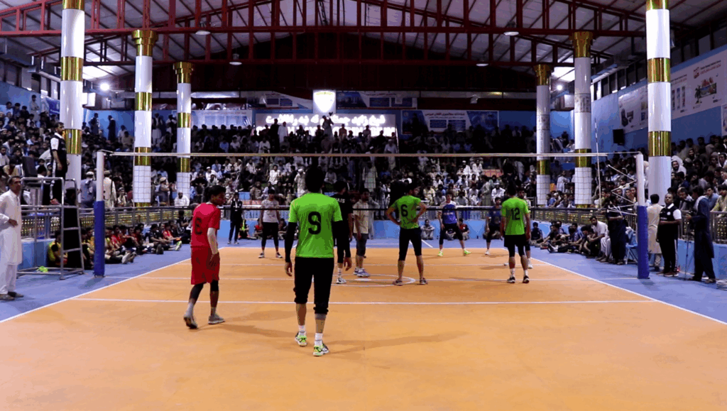 رقابت‌های والیبال میان ده تیم در خوست آغاز شد