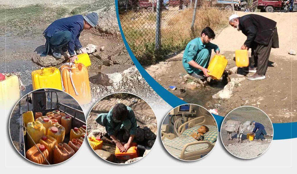 باشنده‌گان یک قریه در فیروزکوه: کمبود آب آشامیدنی صحی باعث افزایش بیماری‌ها در میان کودکان شده‌است