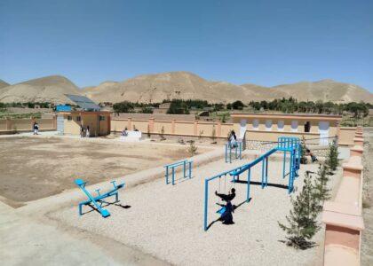 تعمیر یک مکتب در فاریاب به بهره‌برداری سپرده شد.