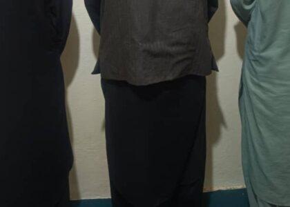 3 detained on various charges in Badghis