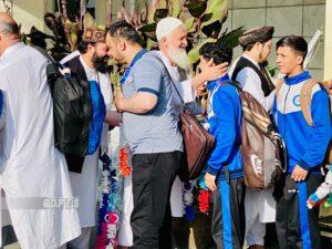 Afghan Wushu team wins 3 medals in China