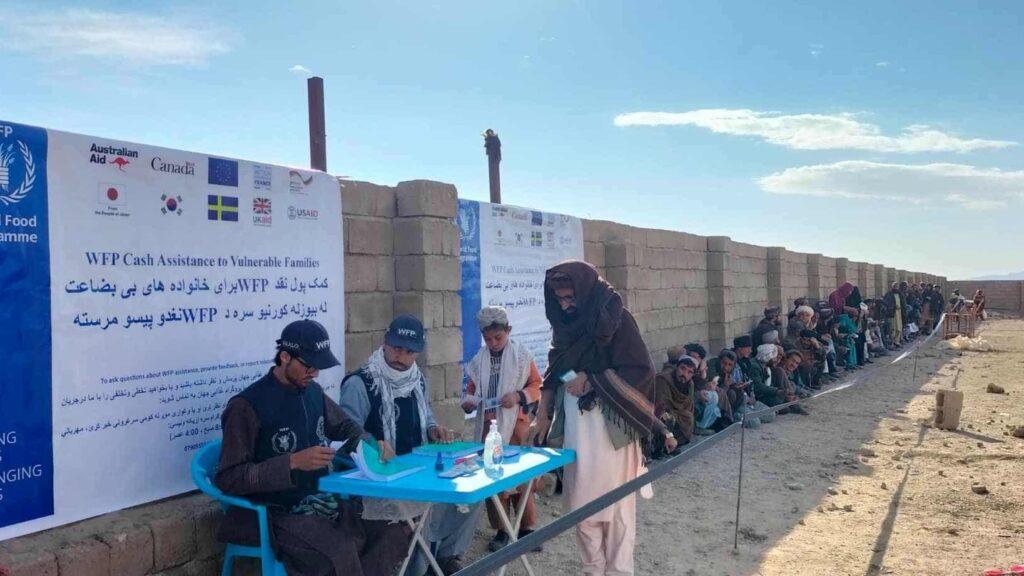 تېره میاشت د هېواد په ۲۷ ولايتونو کې له څه باندې ۷۹۸ زره کورنیو سره مرستې شوې دي