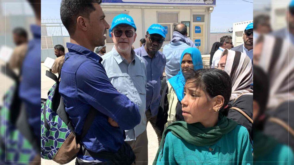 یونیسف خواستار گفتگو میان افغانستان، پاکستان و ایران برای مدیریت درست بازگشت مهاجرین افغان شد