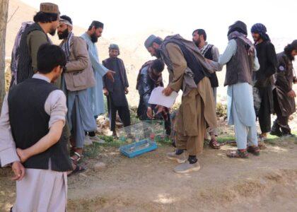 میدان‌وردګو کې له ښکاریانو ترلاسه شوي ۱۶ ډوله مرغان بېرته طبیعت ته خوشي شول