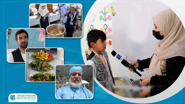 Kabul school promotes healthy diet over snacks in fresh initiative