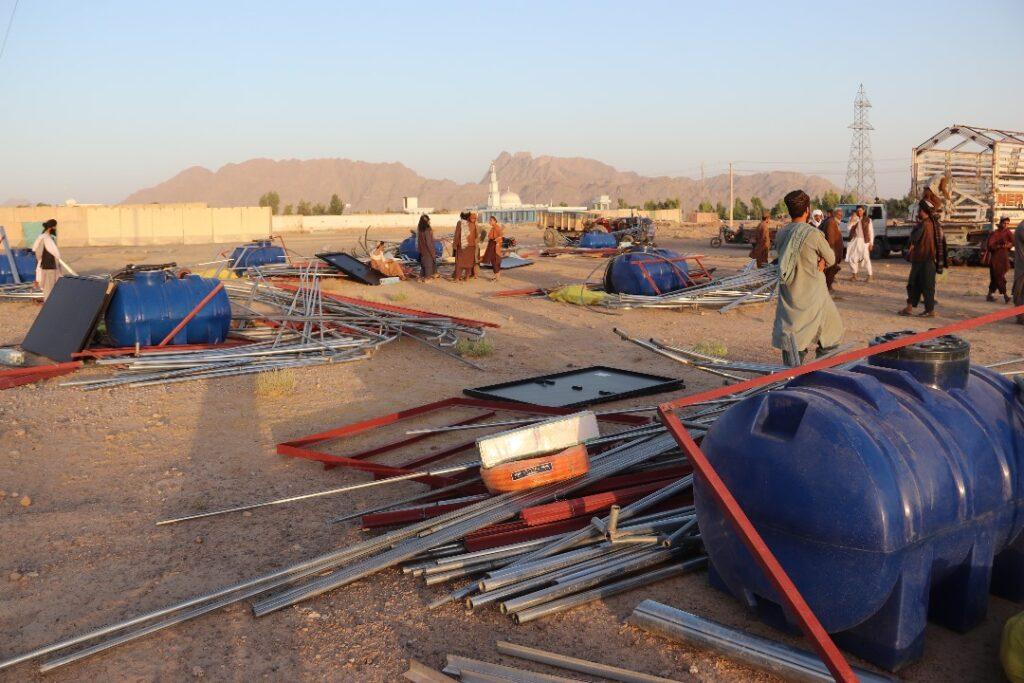 ملګري ملتونه په کندهار کې ۱۰۰ شنې خونې جوړوي