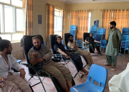 کندهار کې د کونړ زلزله‌ځپلو لپاره د وینې او مالي مرستو کمپاین پیل شو