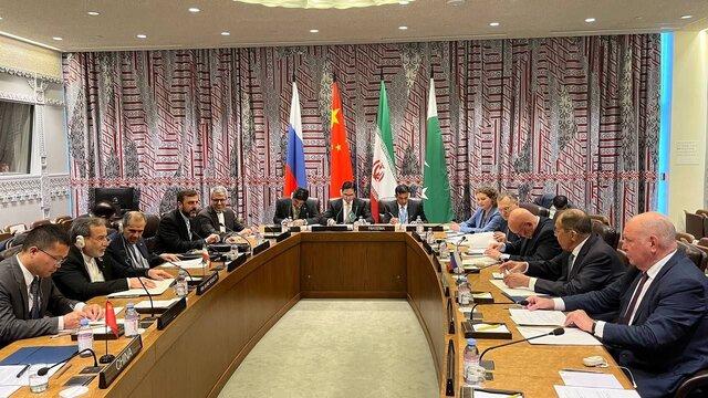 د افغانستان په اړه د چین، ایران، پاکستان او روسیې د بهرنیو چارو وزیرانو غونډه