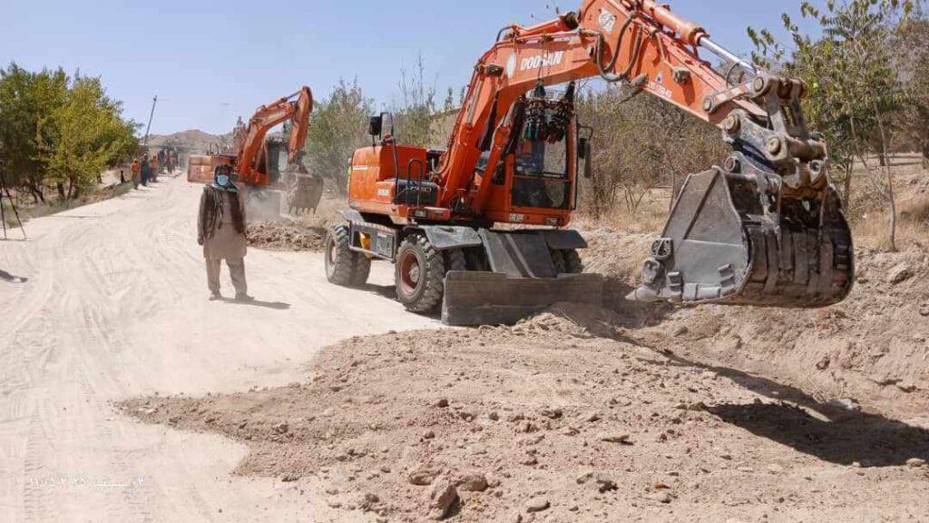 کار ترمیم ۱۹ کیلومتر سرک در دایکندی آغاز شد