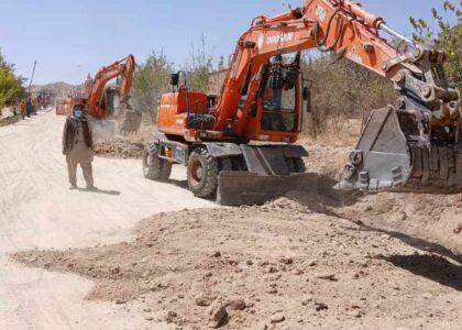 کار ترمیم ۱۹ کیلومتر سرک در دایکندی آغاز شد