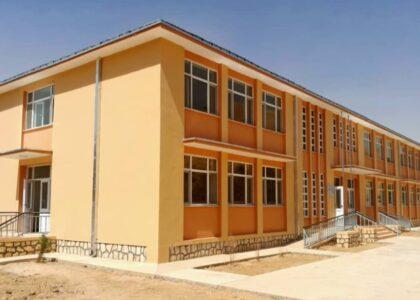 تعمیر یک مکتب در فاریاب به بهره‌برداری سپرده شد