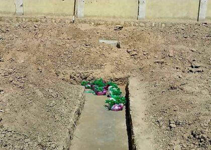 کار ساخت تعمیر یک مکتب در فاریاب آغاز شد