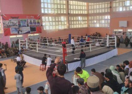 غزني کې د اوو ولایتونو په کچه د بوکسینګ سیالۍ ترسره شوې