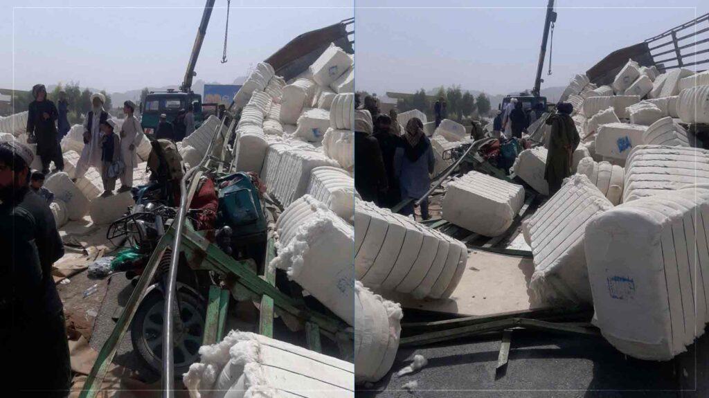 کندهار کې د یوې ترافیکي پېښې له امله دوو کسانو ژوند له لاسه ورکړی