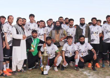 مسابقات لیگ برتر فوتبال در غور با قهرمانی تیم کوهستان پایان یافت