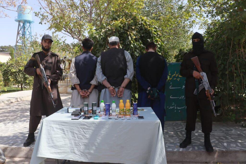 بازداشت سه تن در هرات به اتهام سرقت با استفاده از مواد بیهوش‌کننده