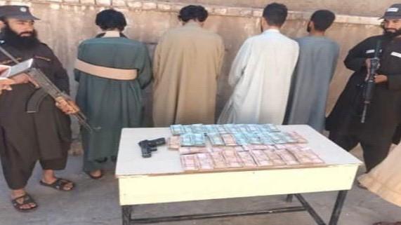 4 robbers arrested with 2.2m afs stolen cash in Herat