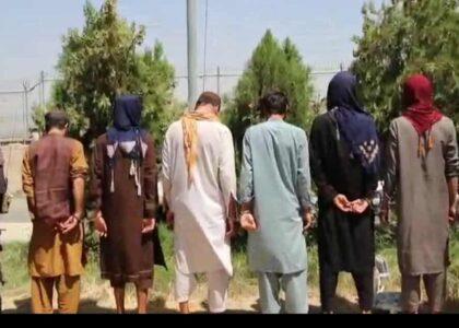 لوګر کې د غلا او قتل په تور یوه شپږکسیزه ډله نیول شوې ده