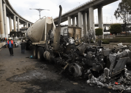 انفجار تانکر گاز در پایتخت مکسیکو سه کشته و ۷۰ زخمی برجا گذاشت